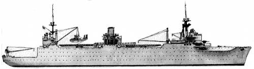 MNF Commandante Teste (Seaplane Carrier) (1940)