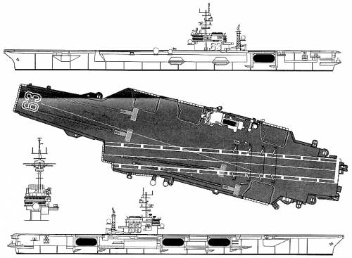 USS CV63 Kitty Hawk