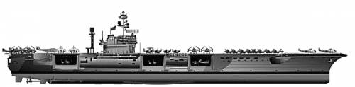 USS CV66 America