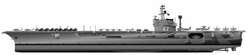 USS CV67 John F. Kennedy