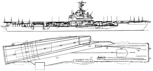 USS CV-11 Intrepid (Aircraft Carrier) (1970)