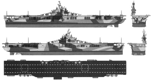 USS CV-12 Hornet (1945)
