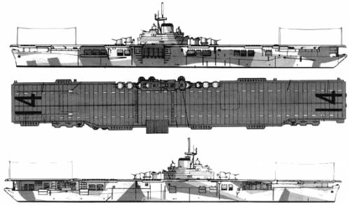 USS CV-14 Ticonderoga