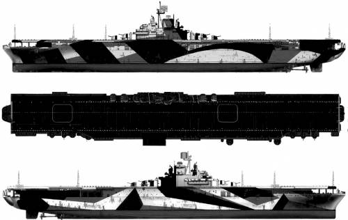 USS CV-14 Ticonderoga (1945)
