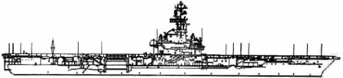 USS CV-14 Ticonderoga (1958)
