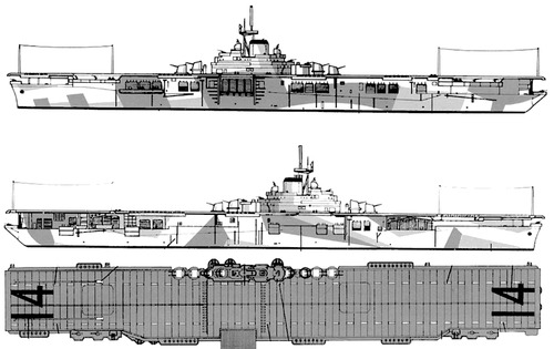 USS CV-14 Ticonderoga [Aircraft Carrier]