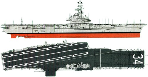 USS CV-34 Oriskany [Aircraft Carrier]
