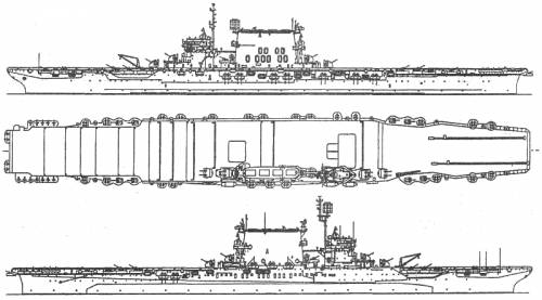 USS CV-3 Saratoga (1942)