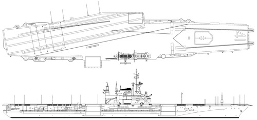 USS CV-41 Midway 1986
