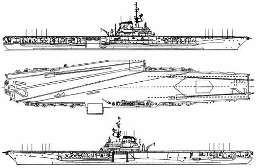 USS CV-42 Franklin D. Roosevelt (1957)