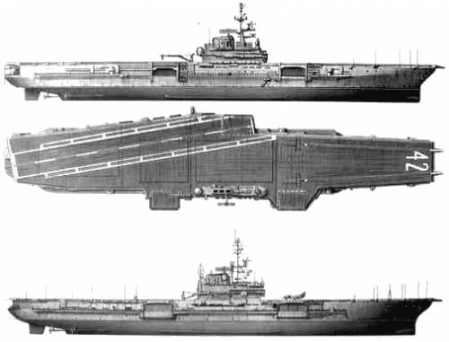 USS CV-42 Franklin Delano Roosevelt (1967)