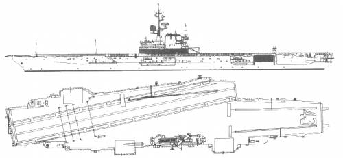 USS CV-43 Coral Sea (1968)