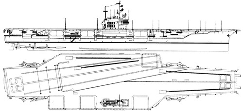 USS CV-59 Forrestal 1973 [Aircraft Carrier]