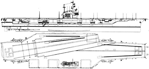 USS CV-59 Forrestal (Aircraft Carrier) (1973)