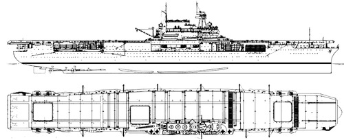 USS CV-5 Yorktown 1940 [Aircraft Carrier]