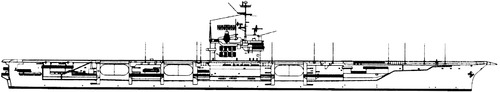 USS CV-61 Ranger (Aircraft Carrier) (1973)