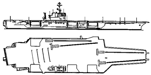 USS CV-64 Constellation (Aircraft Carrier) (1962)