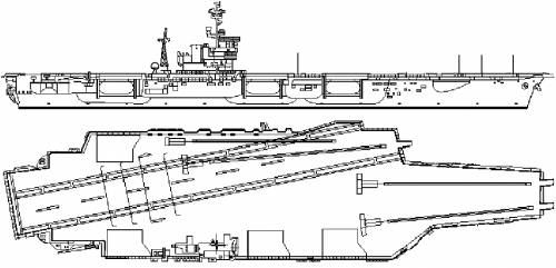 USS CV-66 America