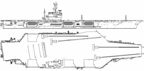 USS CV-67 John F Kennedy
