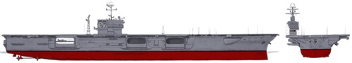 USS CV-67 John F. Kennedy