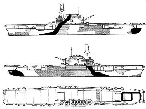 USS CV-6 Enterprise (1943)