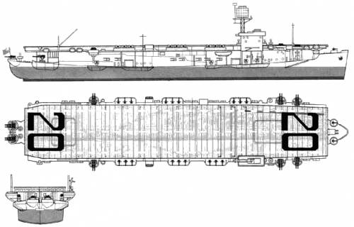 USS CVE-20 Barnes (Bogue class)