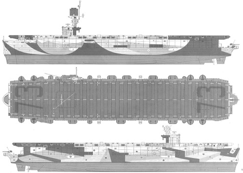 USS CVE-73 Gambier Bay [Escort Carrier]