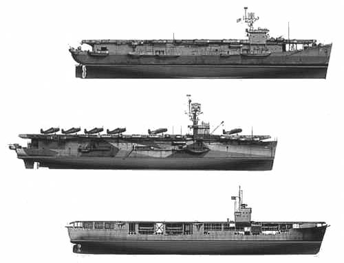 USS CVE Escort Carriers WWII