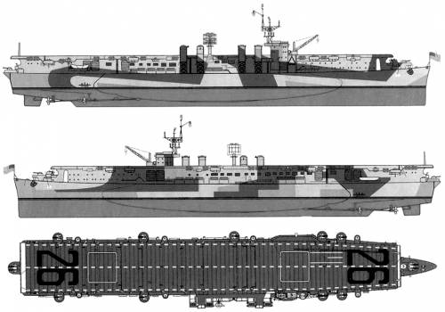 USS CVL-26 Monterery (1944)