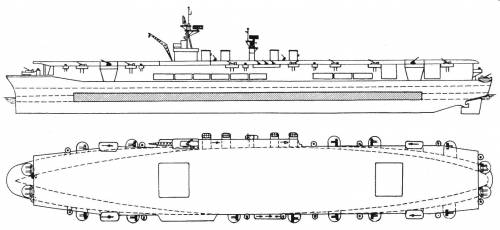 USS CVL-48 Saipan