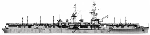 USS CVL-48 Saipan (1953)