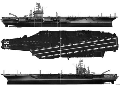USS CVN-68 Nimitz (1975)