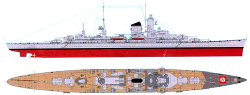 DKM Lutzow 1940 (Heavy Cruiser)