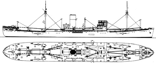 DKM Pinguin HSK-5 [ex Kandenfels Auxiliary Cruiser]