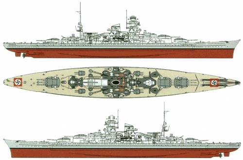 DKM Scharnhorst (Battlecruiser) (1940)