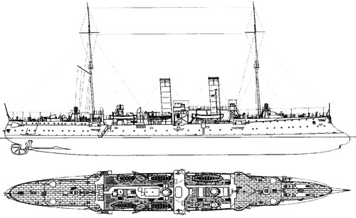 SMS Gazelle 1910 [Light Cruiser]