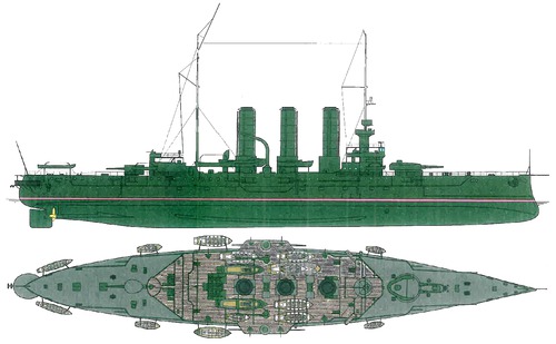 SMS Sankt Georg 1913 (Armored Cruiser)