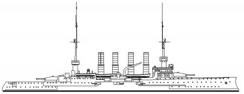 SMS Yorck (Armoured Cruiser) (1905)