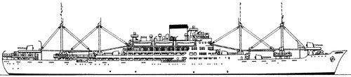 IJN Aikoku Maru 1942 (Armed Merchant Cruiser)