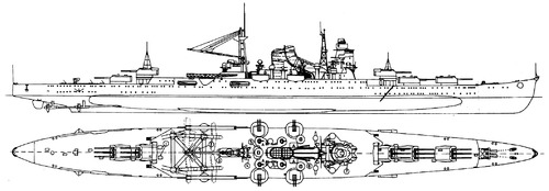 IJN Suzuya 1943 [Heavy Cruiser]