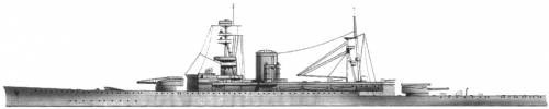 HMS Courageous (Battlecruiser) (1916)