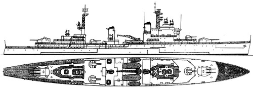 HMS Tiger C20 1960 [Light Cruiser]