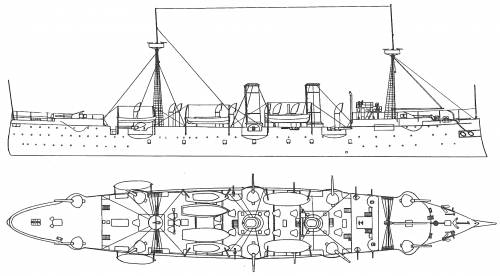 USS C-3 Batimore (Protected Cruiser (1890)