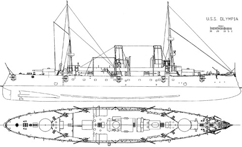 USS C-6 Olympia (Protected Cruiser) (1895)