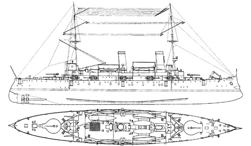 USS C-6 Olympia (Protected Cruiser) (1910)