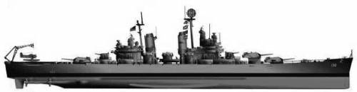USS CA132 Macon (1945)
