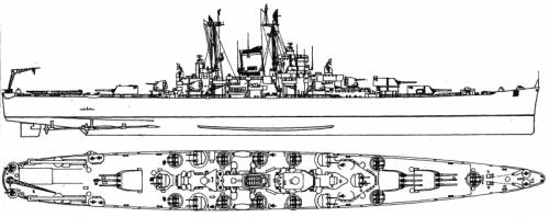 USS CA-122 Oregon City (1946)