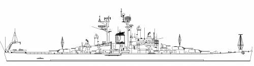 USS CA-148 Newport News (Heavy Cruiser)