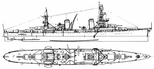 USS CA-24 Pensacola (1941)