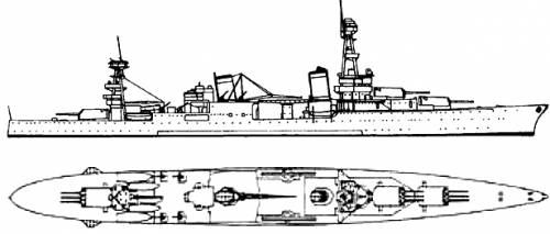 USS CA-26 Northampton (1941)